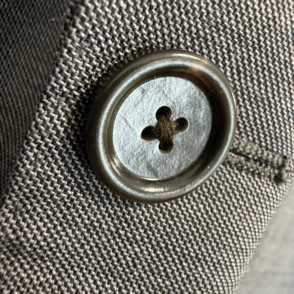 J. Crew Factory Gray Men's Two-Button Blazer - Picture 2 of 16